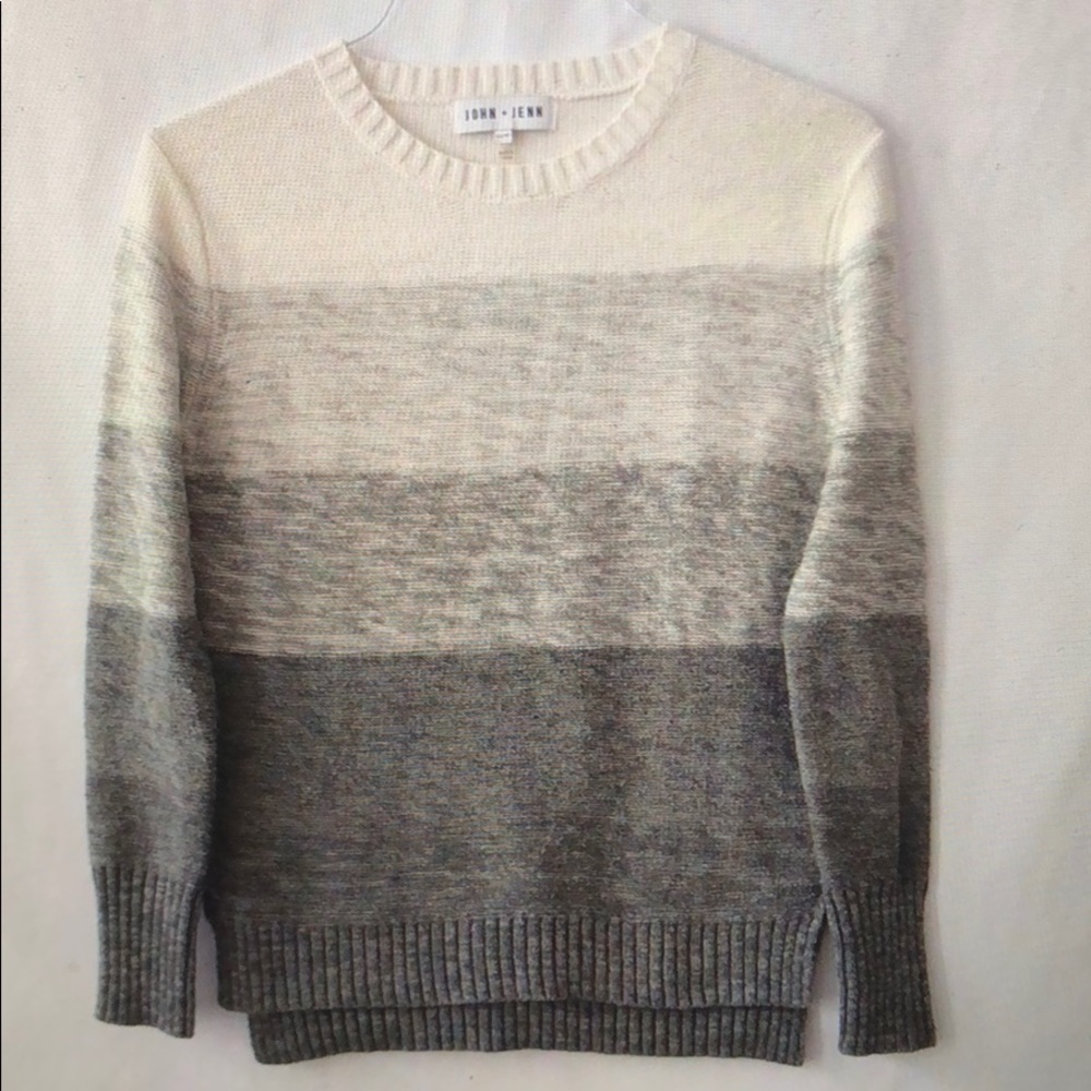 John + Jenn Ombré Pullover Sweater